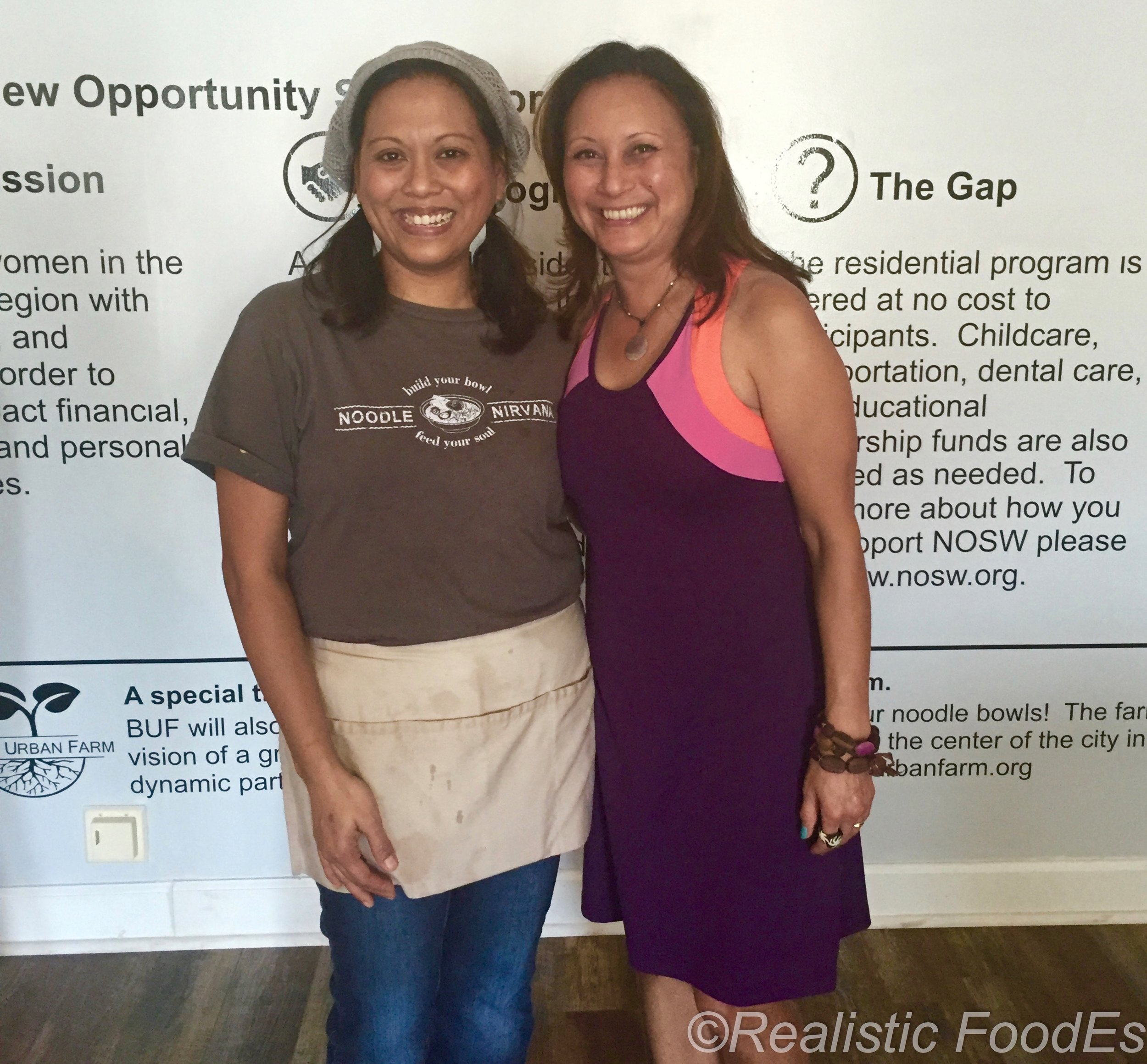 My friend, Mae Suramek just opened Noodle Nirvana -- a noodle shop in Berea, KY. Offering several vegan Asian broths. Rice-based noodles (so gluten-free), zoodles, and local veggies. With an innovative business plan forged from her years as a social and economic justice advocate.