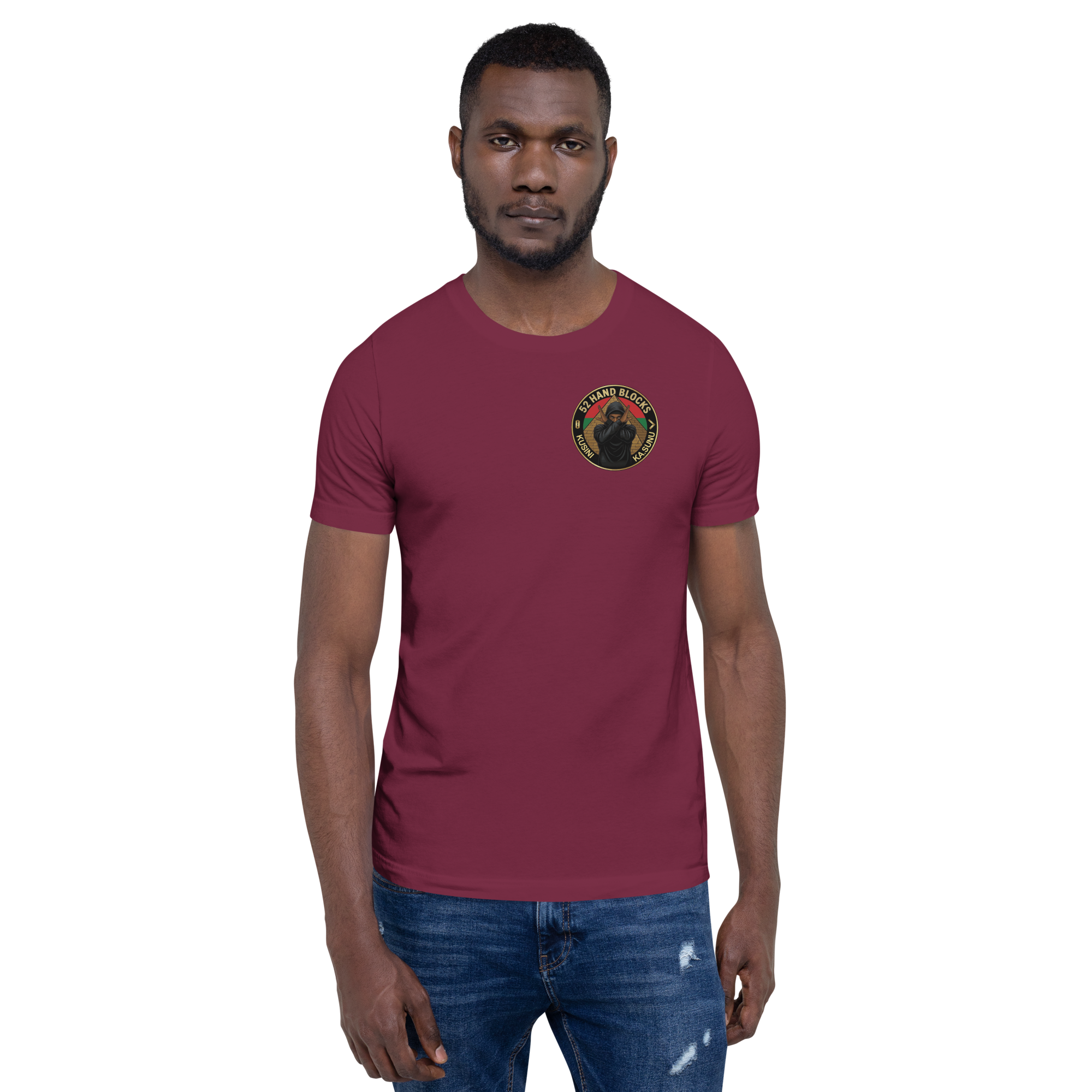 unisex-staple-t-shirt-maroon-front-69bdb0ab8a386.png