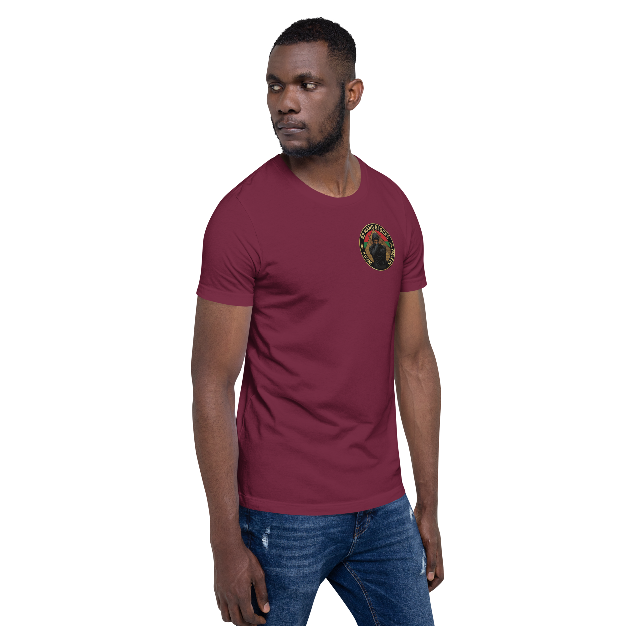 unisex-staple-t-shirt-maroon-right-front-69bdb0aba974a.png