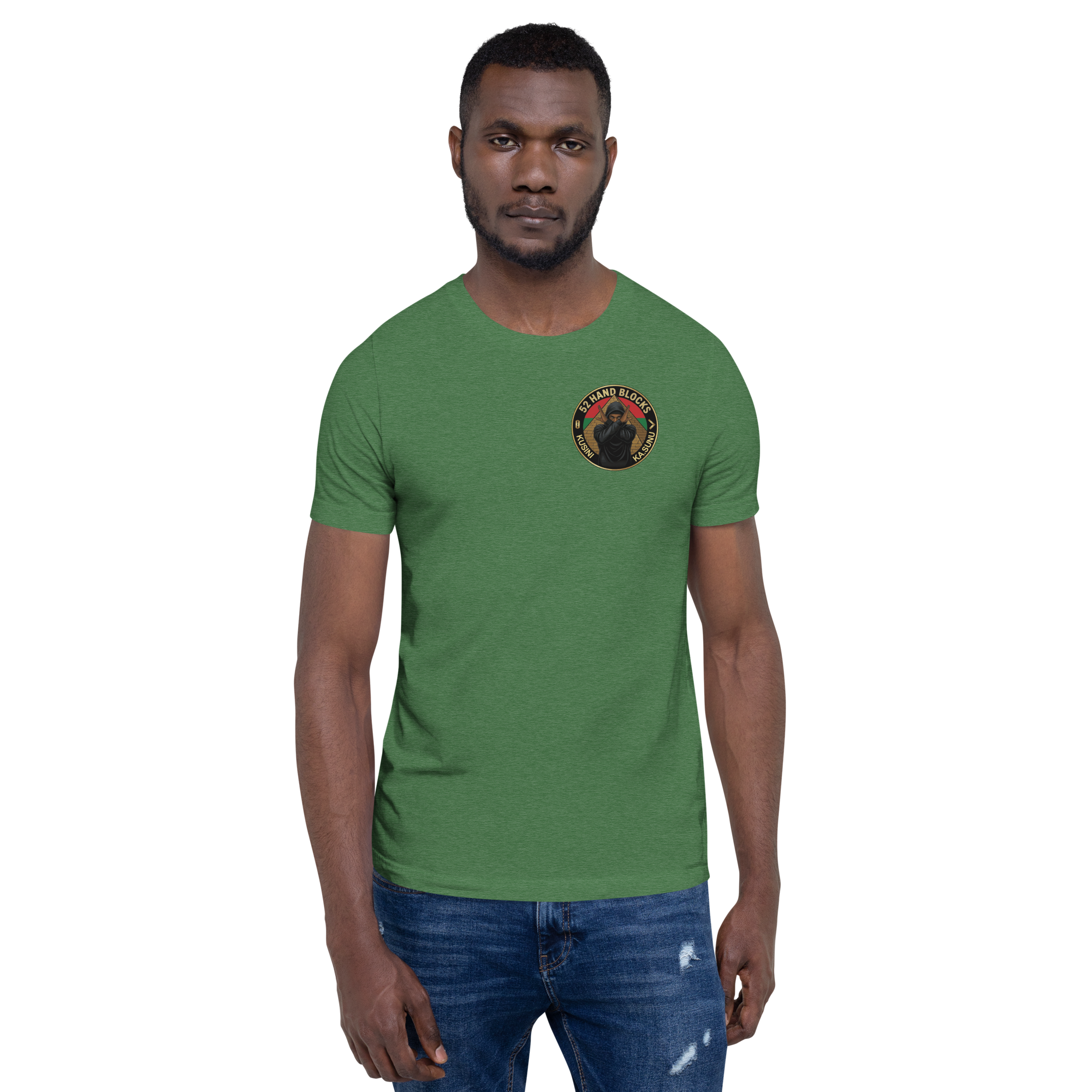 unisex-staple-t-shirt-heather-grass-green-front-69bdb0ac7117e.png