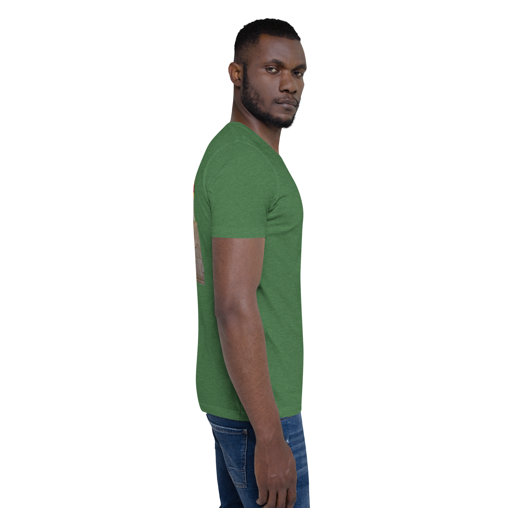 unisex-staple-t-shirt-heather-grass-green-right-69bdb0acb9329.png
