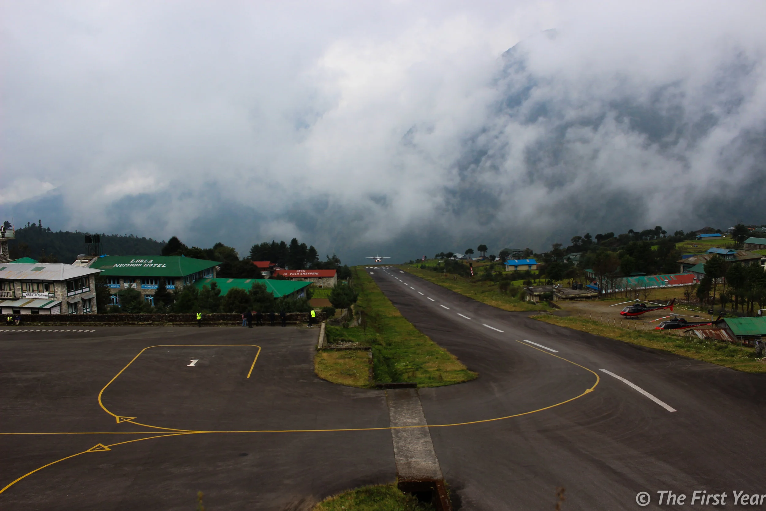 LUKLA, AIRPORT, NEPAL - 9,383 FEET
