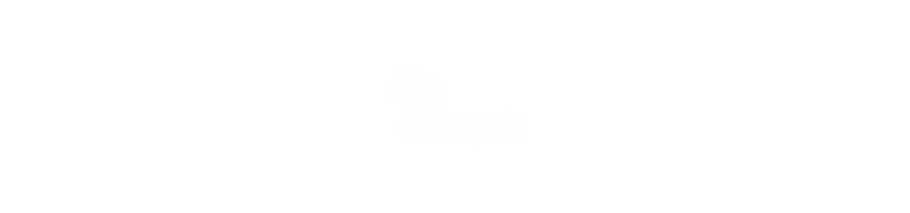 Edmonds Tree and Landscape Service logo with tree graphic.