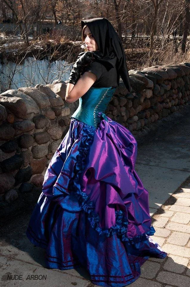 Steampunk Bustle with Ruffle