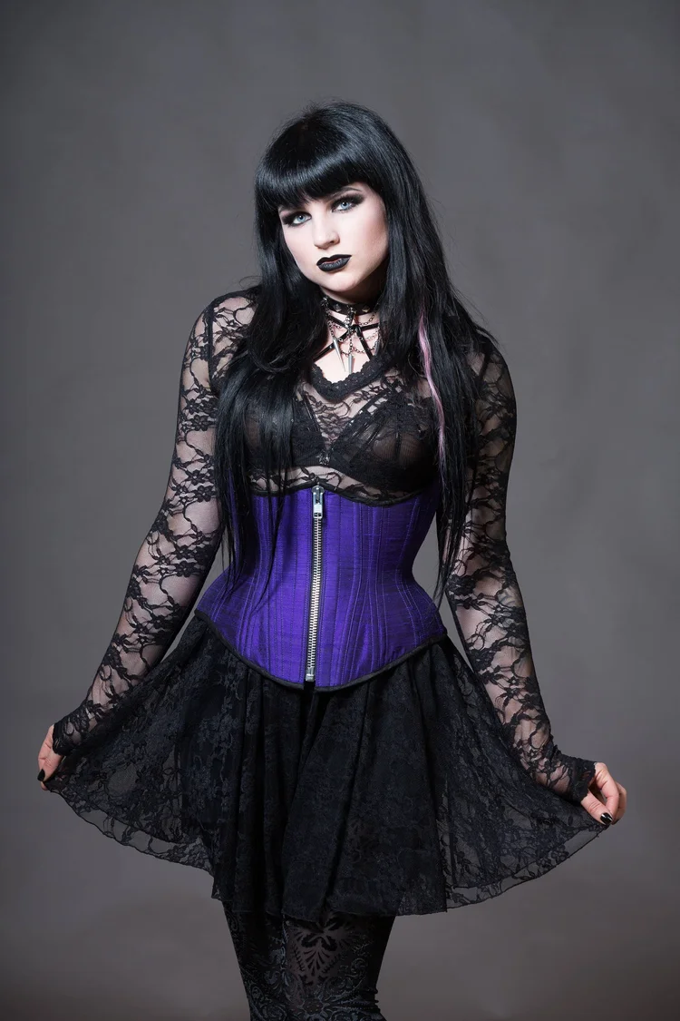 Bespoke Silk Underbust Corset