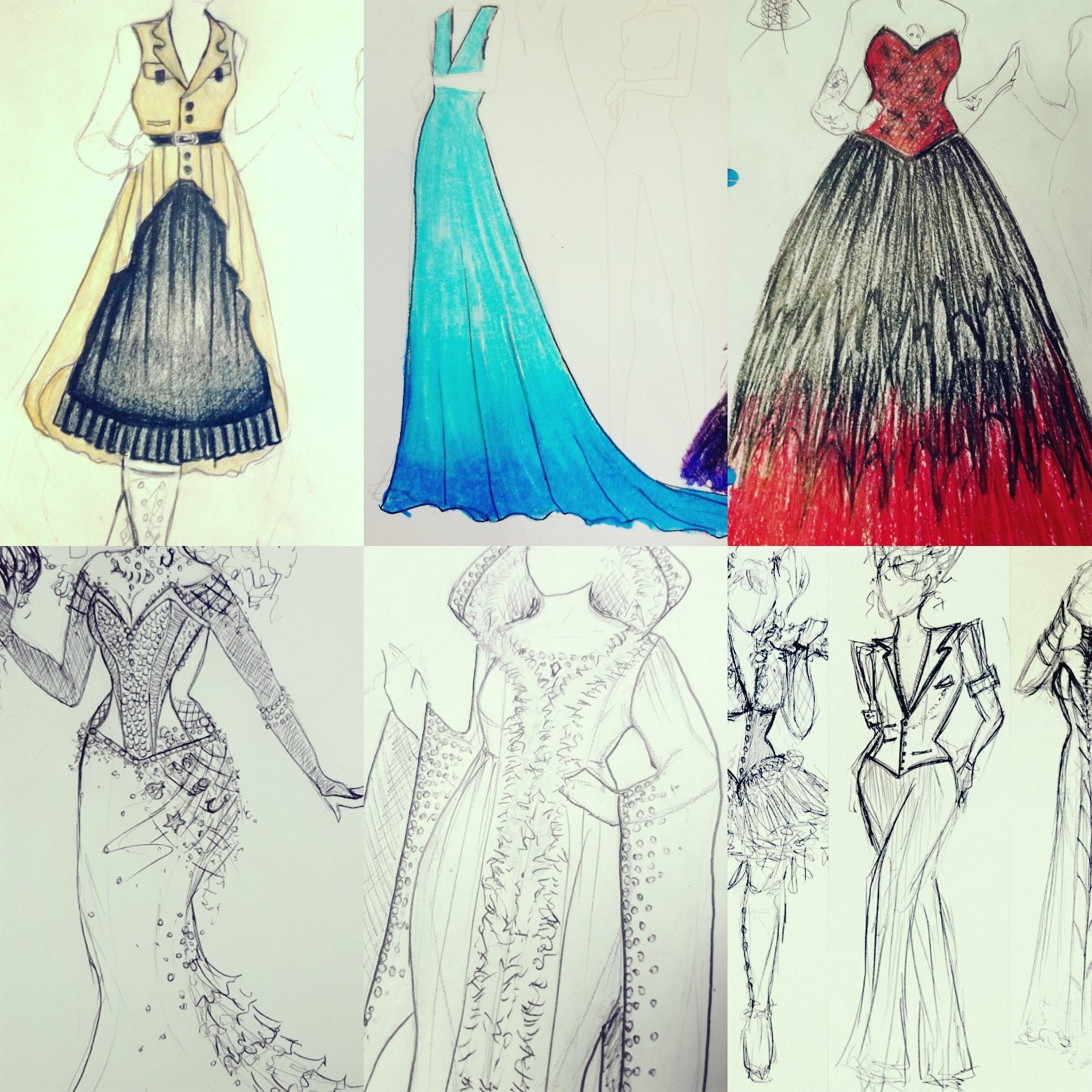 KMKDesigns | Ethical Custom Dress Designers | Custom Costume Designer |  Ethical Fashion Designer | St. Paul, MN - Custom Wedding Dress Design Sketch