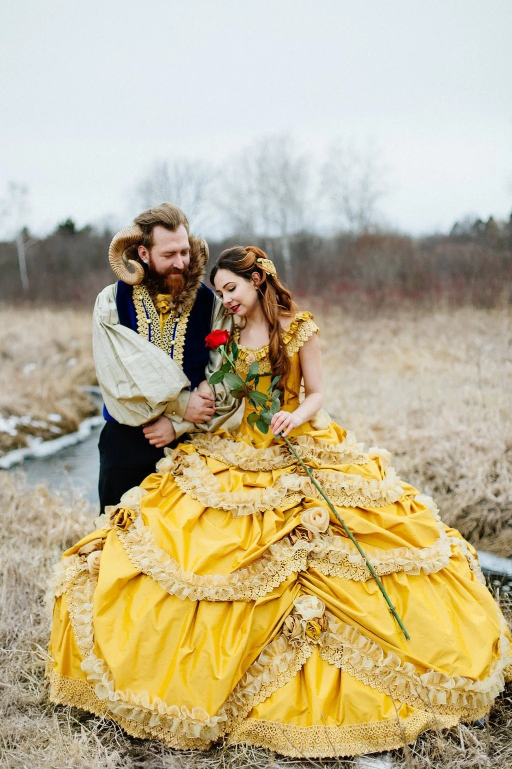beauty and the beast bridesmaid dresses Strapless Beauty and the Beast Wedding Dress main image 0
