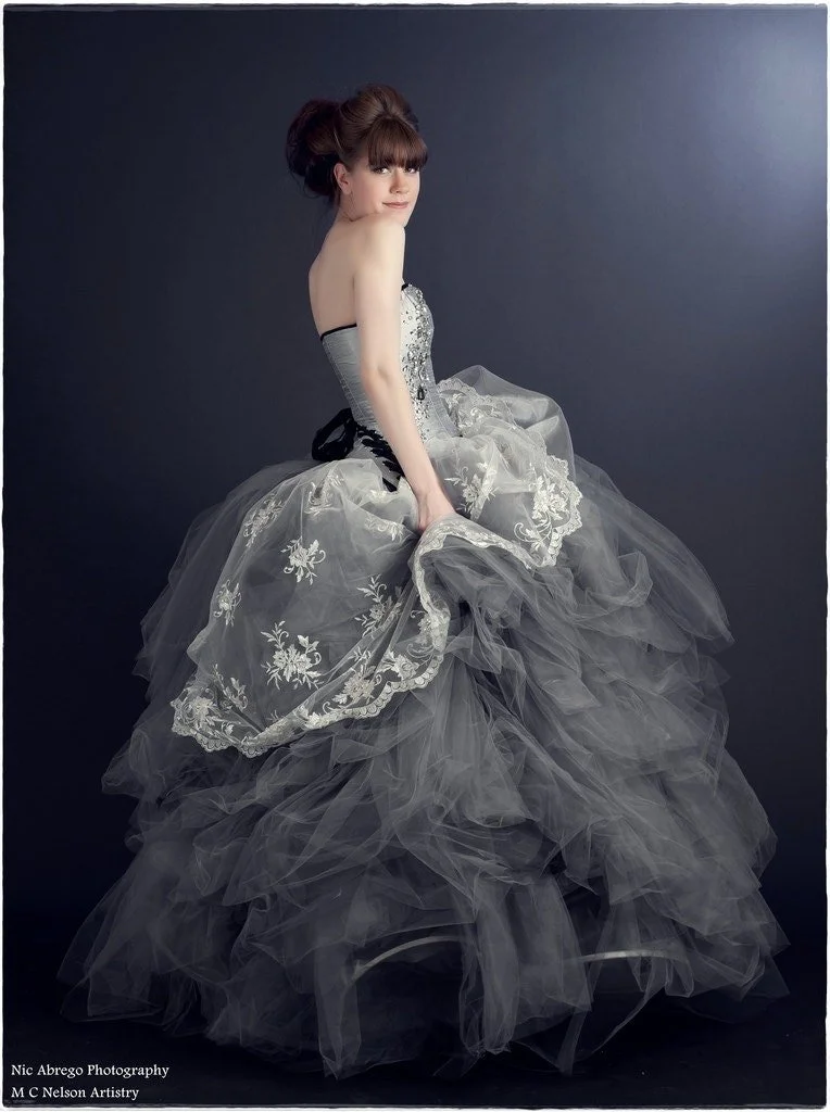 KMKDesigns | Ethical Custom Dress Designers | Custom Costume Designer | Ethical Fashion Designer | St. Paul, MN - Cinderella Wedding Dress