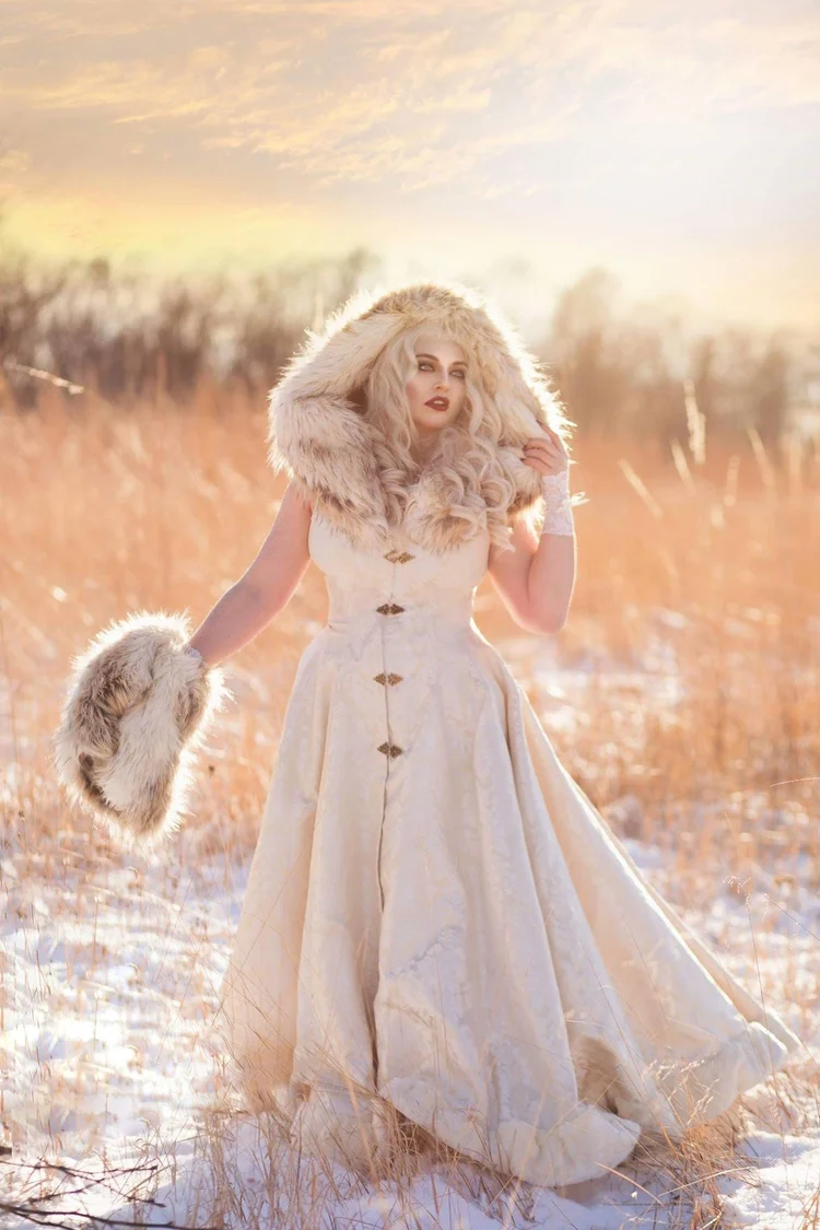 Viking Queen Sleevless Coat Dress