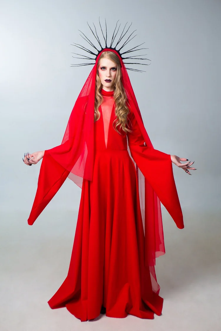 Red Witch Dress