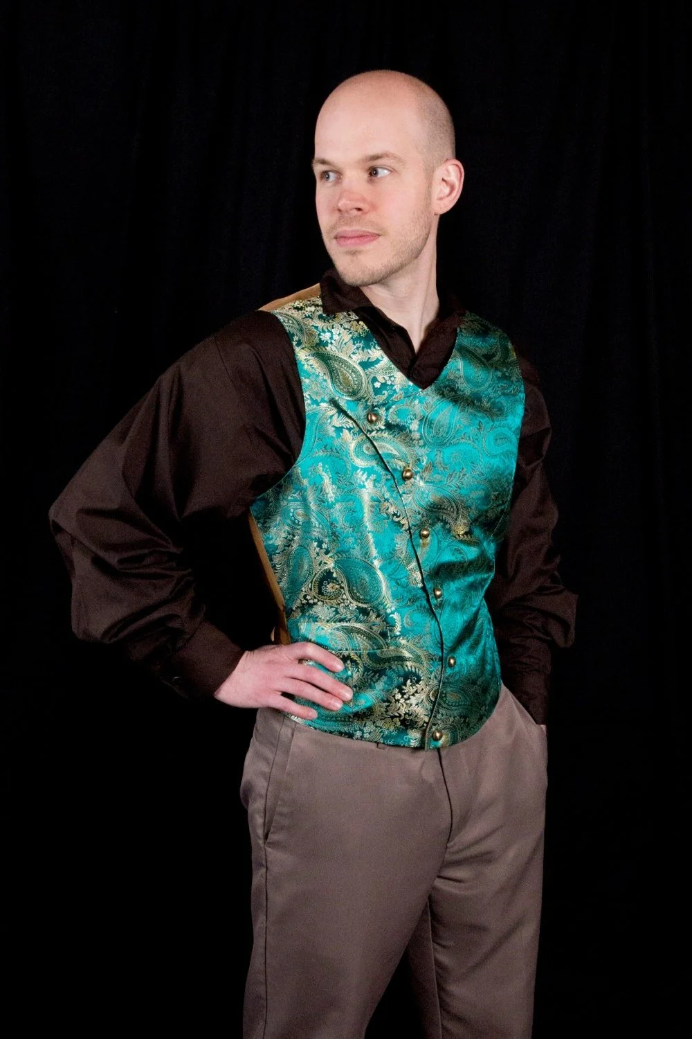 Asymmetrical Steampunk Vest