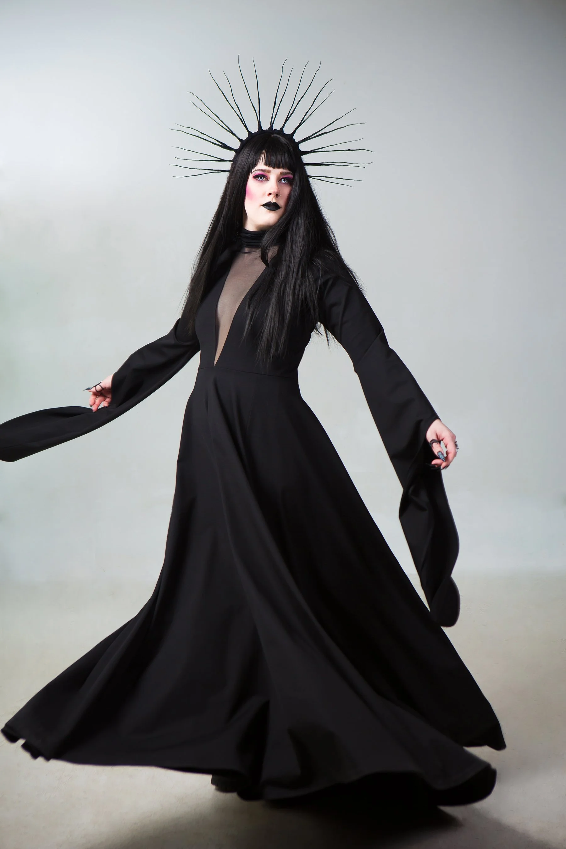 witch dress design Witch of dreams  Dreamwhisper shrug + dress. This design features a  dress with a moon chest cutout as well as a knit shrug, aaaand last but not  least the Dreamwhisper witch