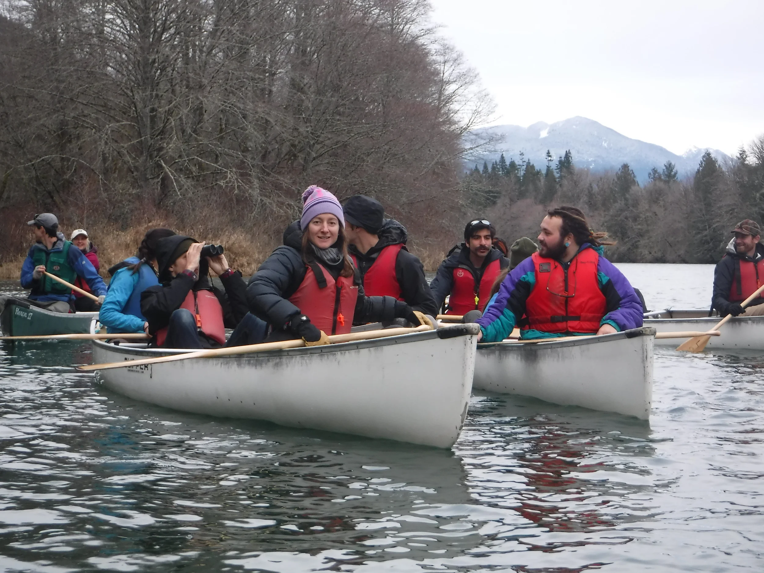 Snapshots of Paddling the Skagit