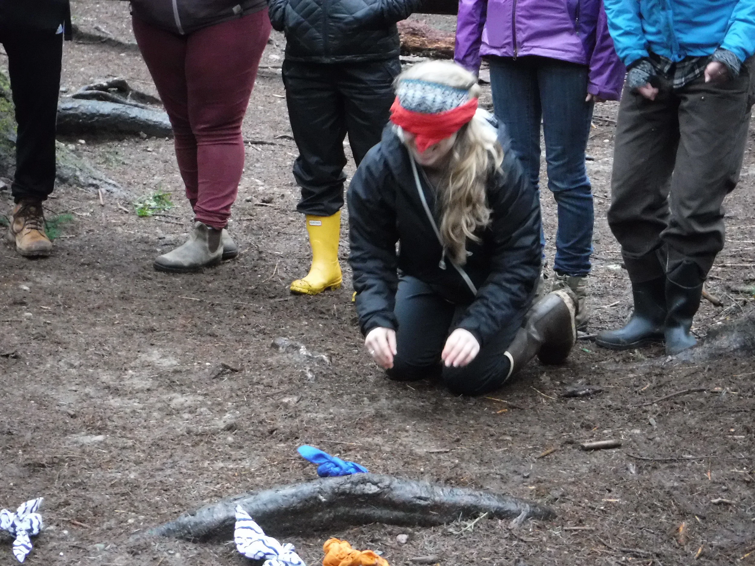 Emily Ford (C15) embodying being a squirrel