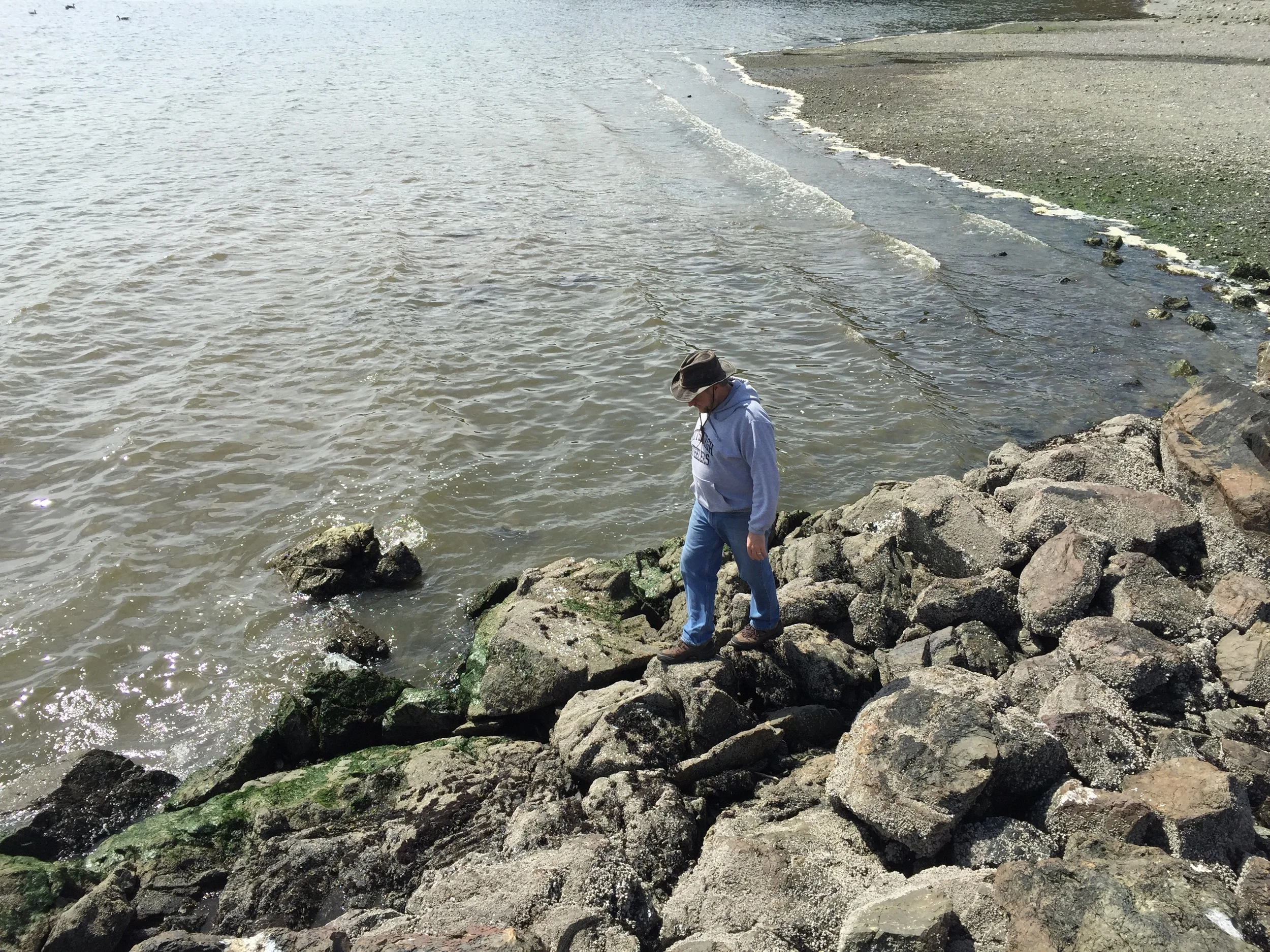 Dad and I adventuring on Orcas Island.
