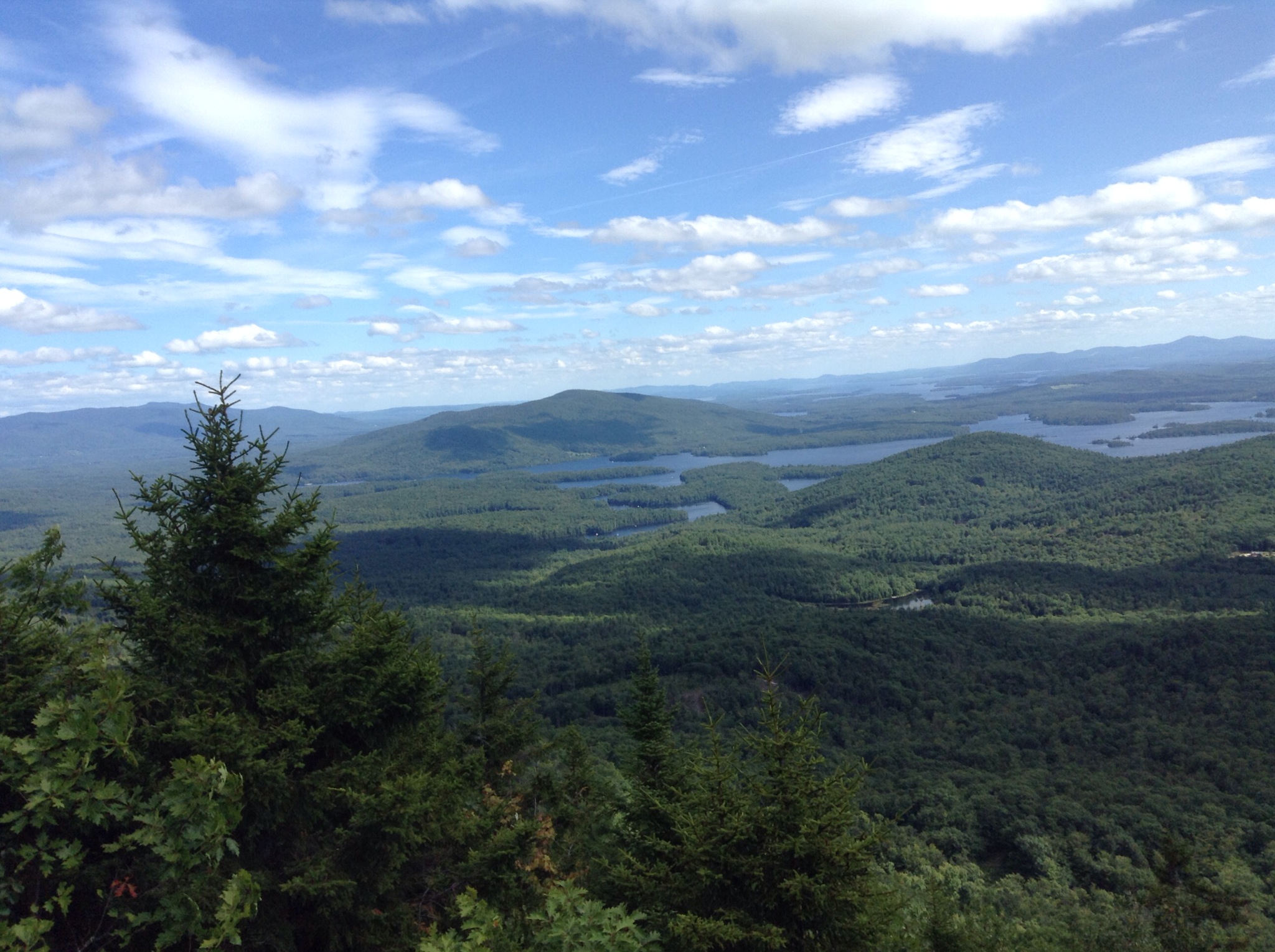 View from Mt. Percival, NH
