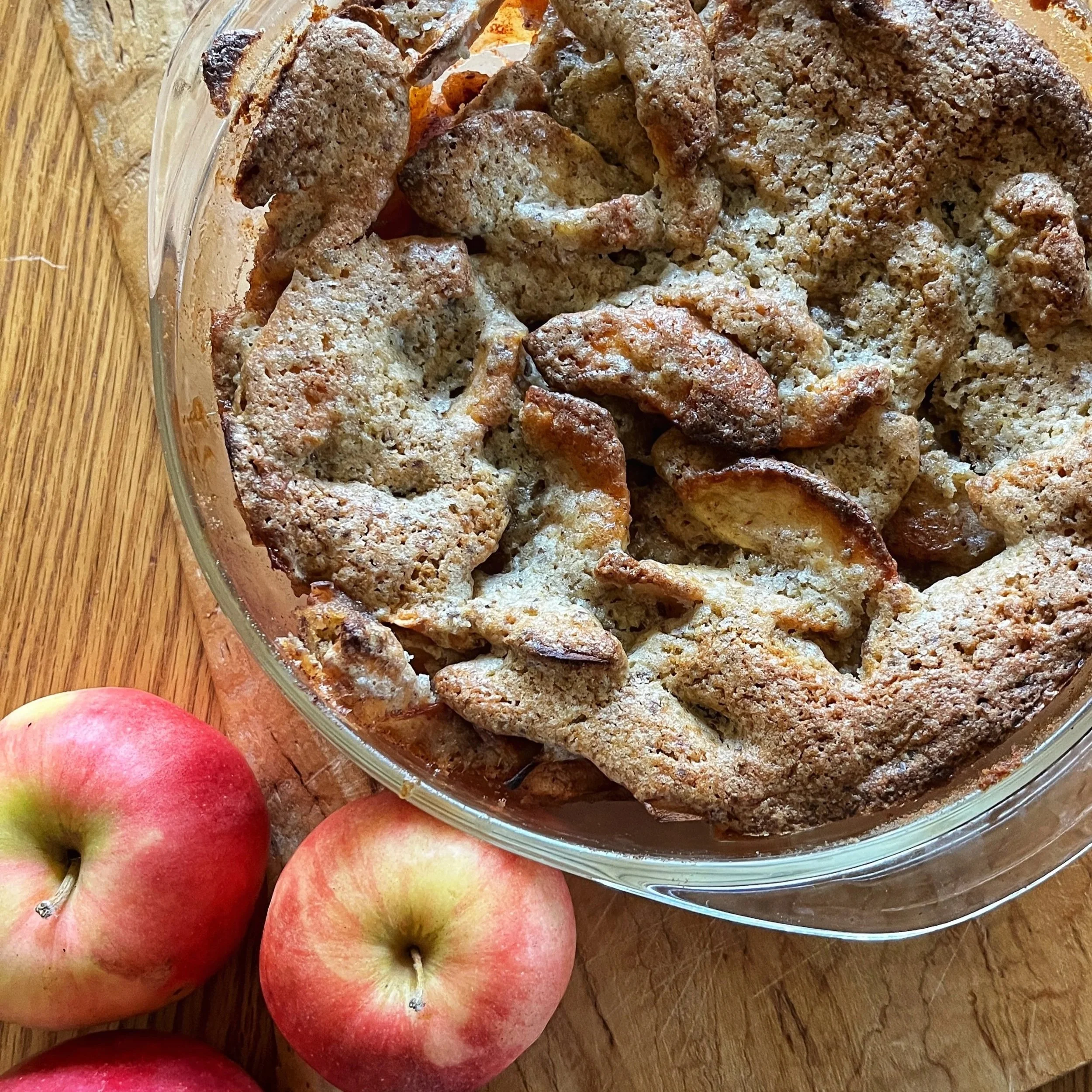 Swedish Apple Cake (or Pie)