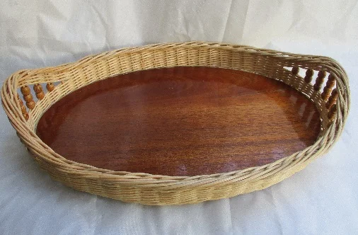 Tray with Queensland Red Cedar base