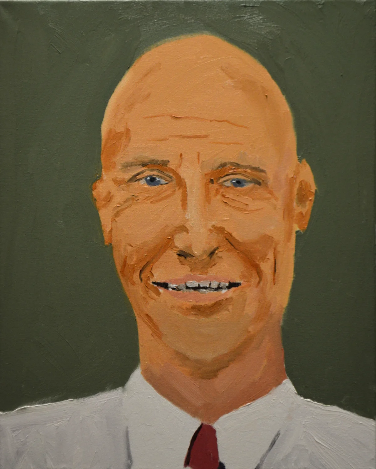 "Marc Short, Corruptor", oil on canvas", 20 by 16 inches.