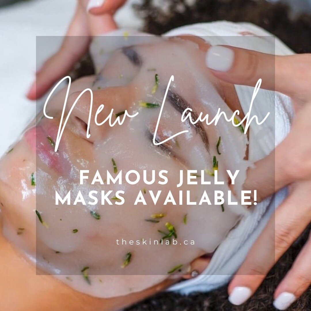 We are super excited for you guys to try our new Hydro Jelly Facials! 

12 different ones to choose from- to cover a wide range of skin goals! 

#EsthemaxCanada #GlowingSkin #HydroJellyMask