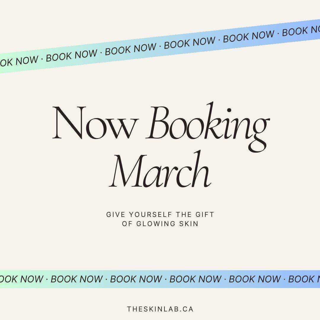 We still have some spots left for Feb, but we're now opening bookings into March 2024.

Secure your spot now and get ahead by booking for MARCH. Don't miss out&mdash;book today to guarantee your preferred time! 📆✨
Message or book here: www.theskinla