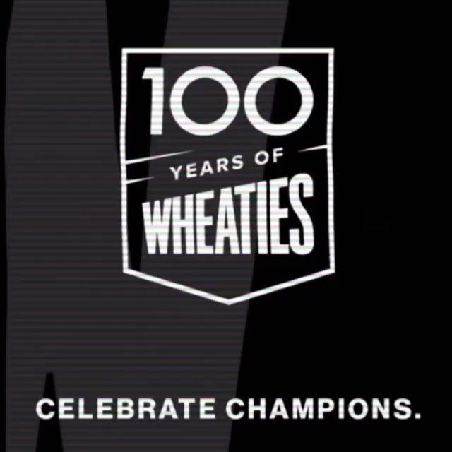 As a #sports fan, it&rsquo;s been unreal to work on @wheatiescereal with the @ultra_creative team. Couldn&rsquo;t be more proud or surprised to have created this 100 Years of Wheaties logo to kick off the limited edition centennial boxes. Can&rsquo;t