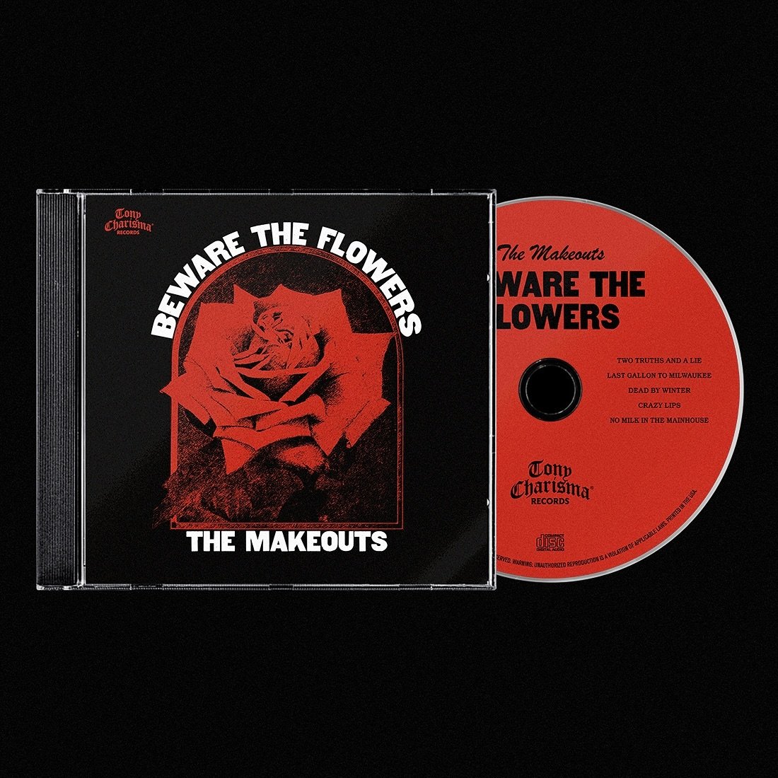 Artwork and layouts for @themakeouts debut album last year 💋🥀