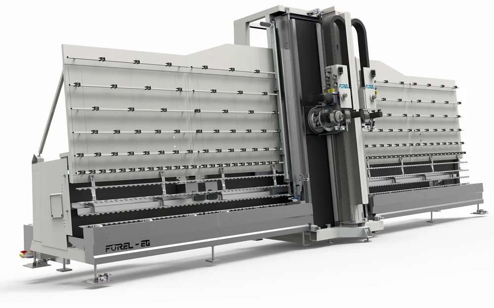 Vertical Glass Edge Processing Forel Machinery For The Flat Glass And Double Glazing Industries Vertical Glass Edge Processing Forel Machinery For The Flat Glass And Double Glazing Industries