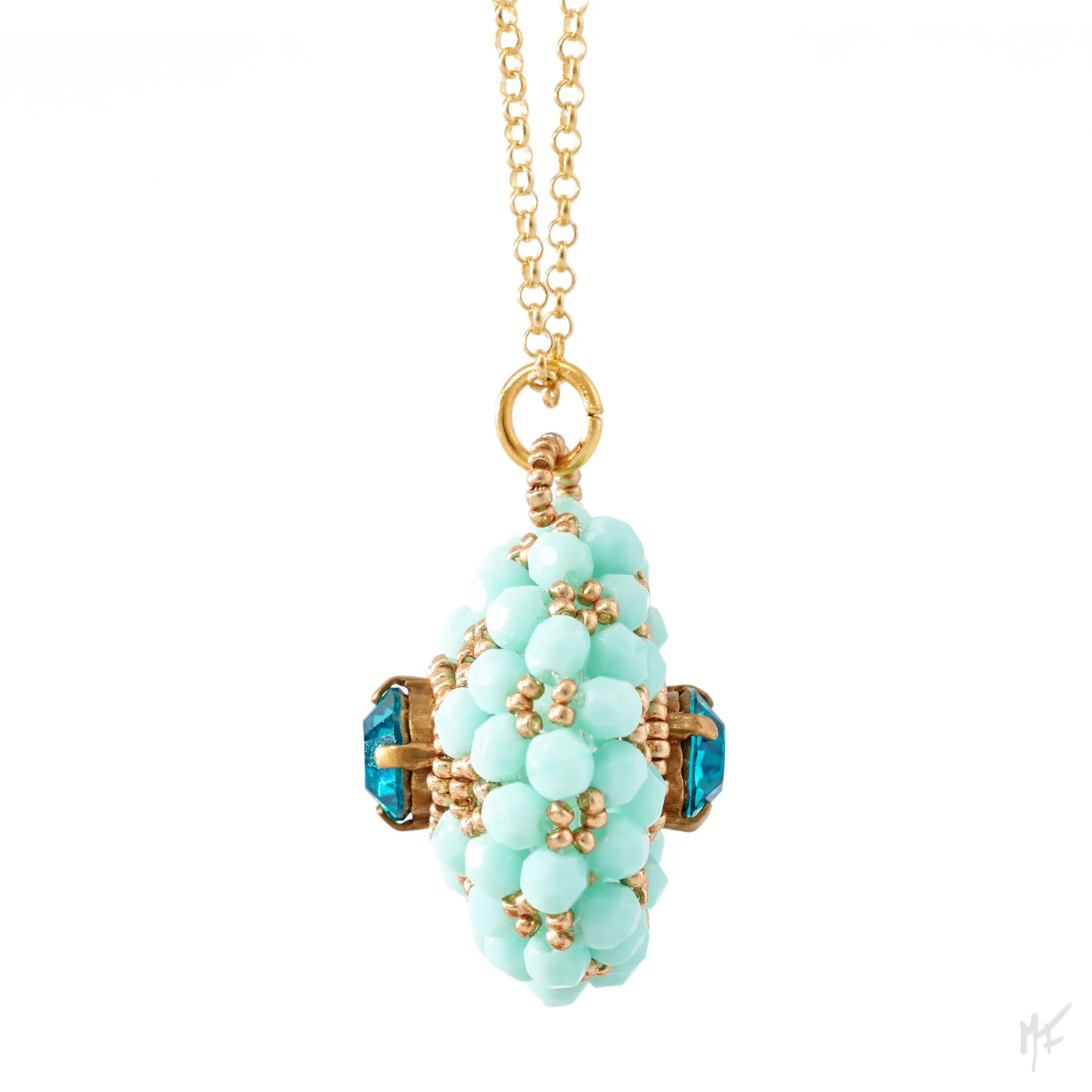 Fresia Medium Turquoise_det
