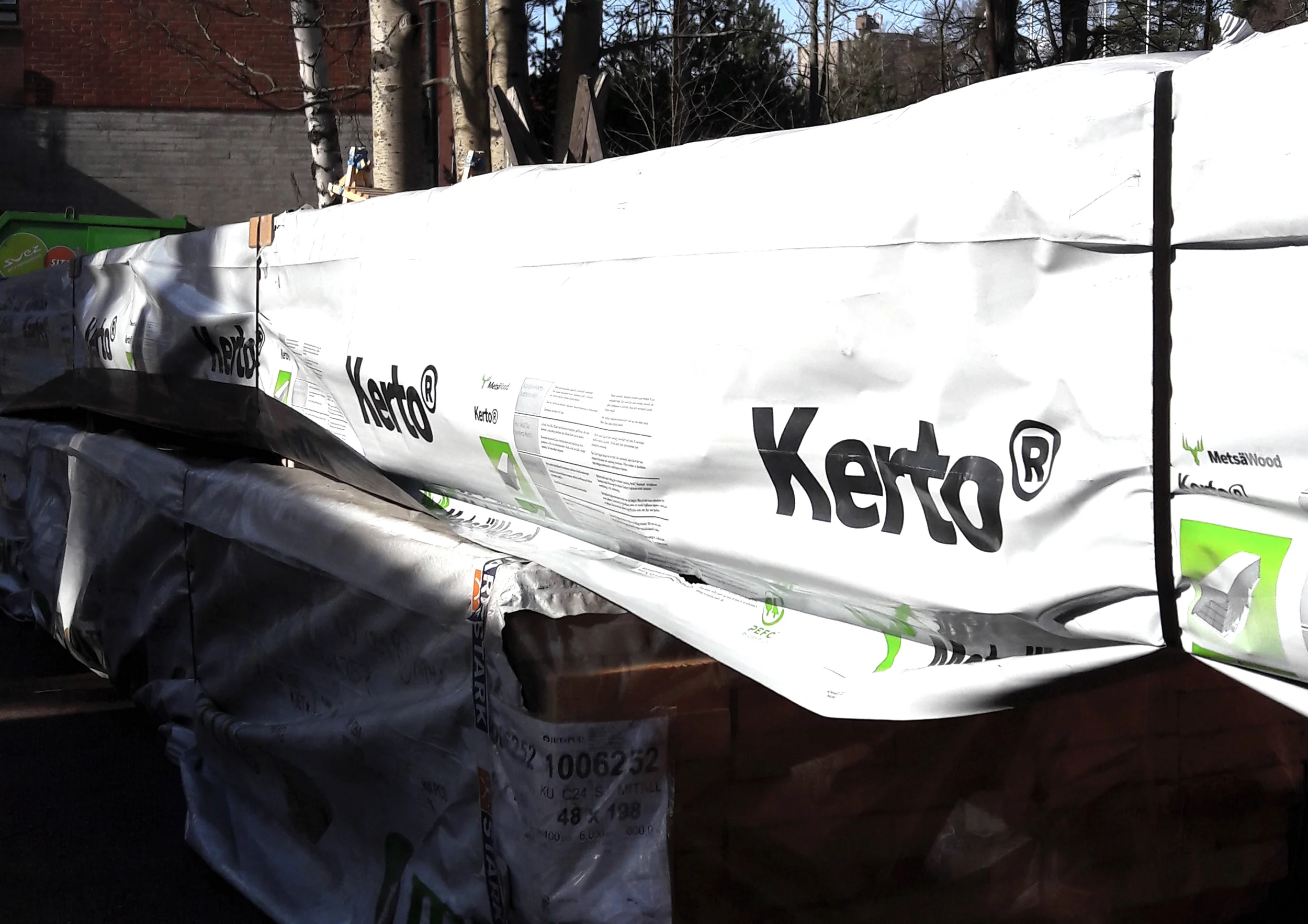 Material delivery!