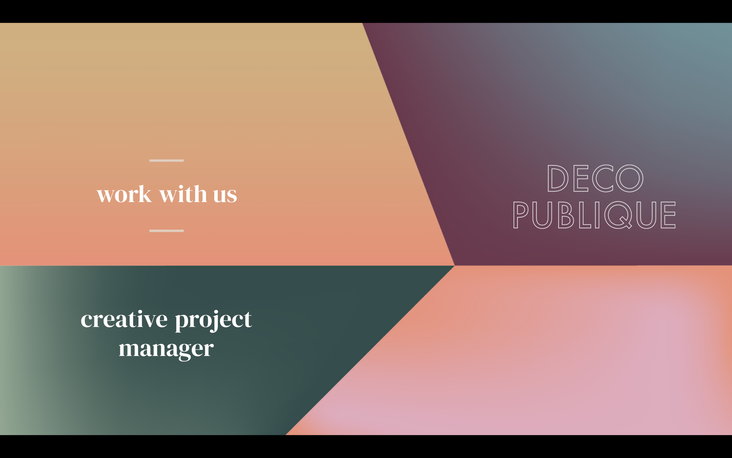 Creative Project Manager