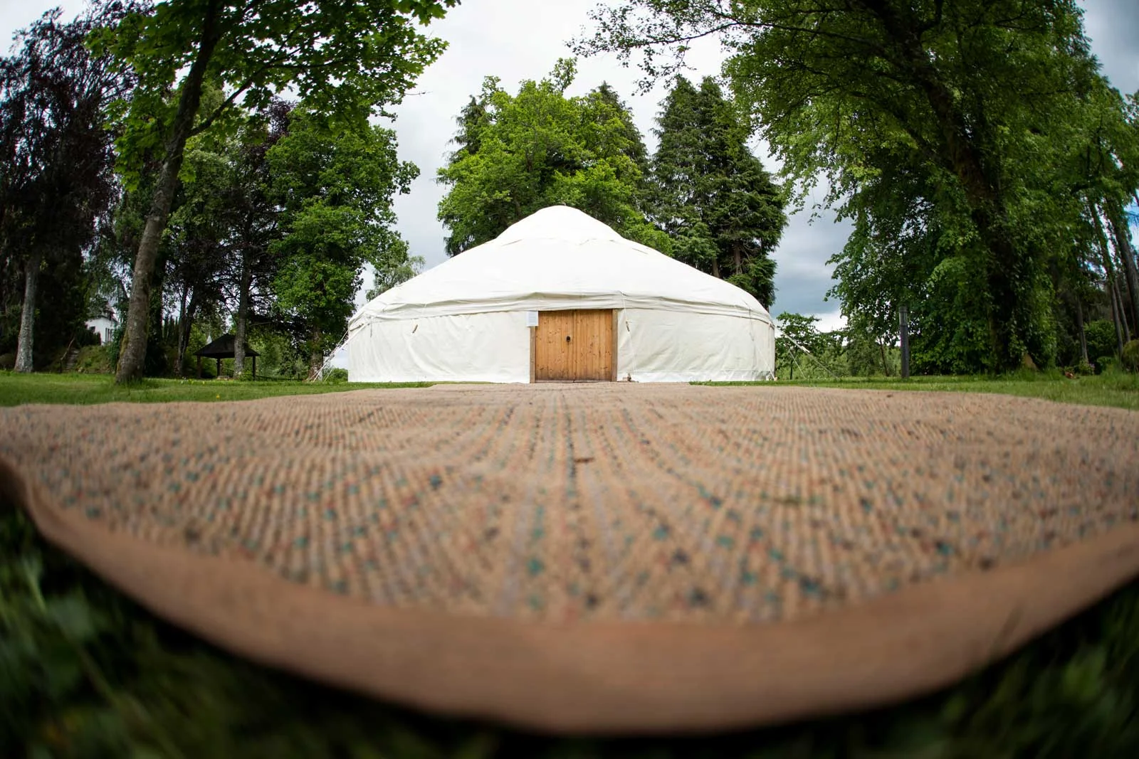 Book Yurt From "Red Kite Yurts"