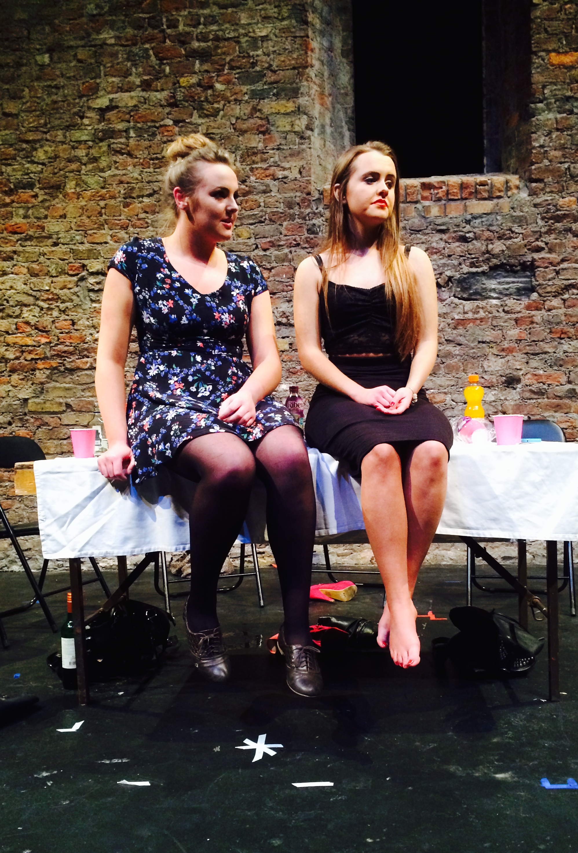 Scene from 8 Chairs by Moths Theatre Company
