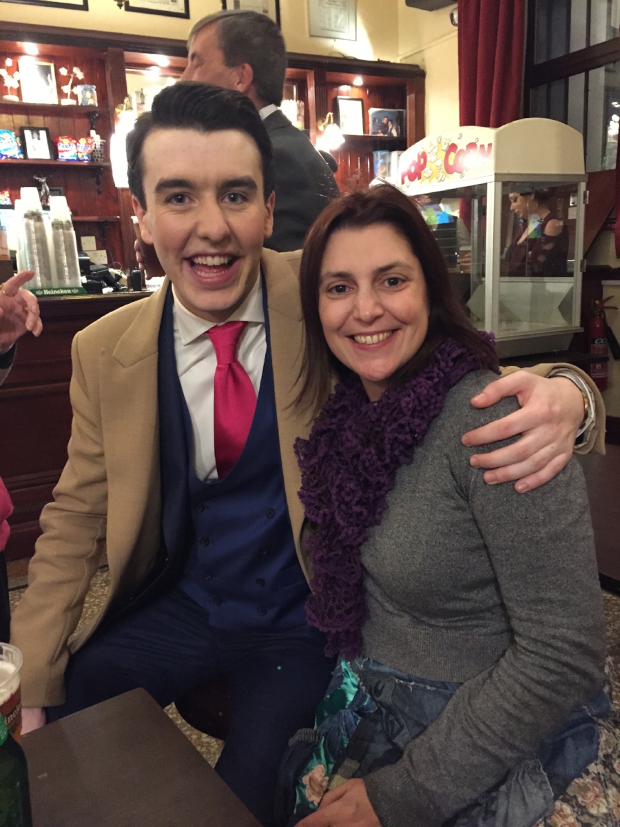 Al Porter was a student of Gillian's for many years and also won the Leinster School of Music & Drama Excellence Award in 2009. He is currently working as a Stand Up Comedian and also writes and stars in the Olympia Theatre Pantomime every year.