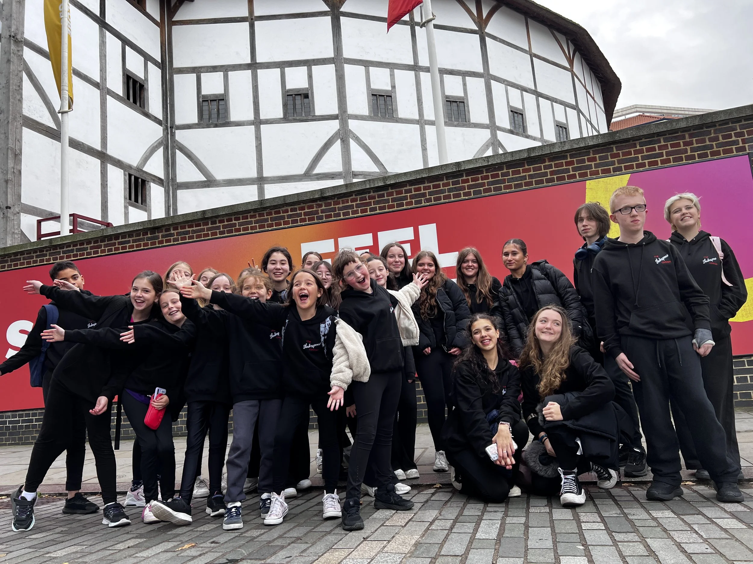Epic Day Trip to London for our Shakespeare Company