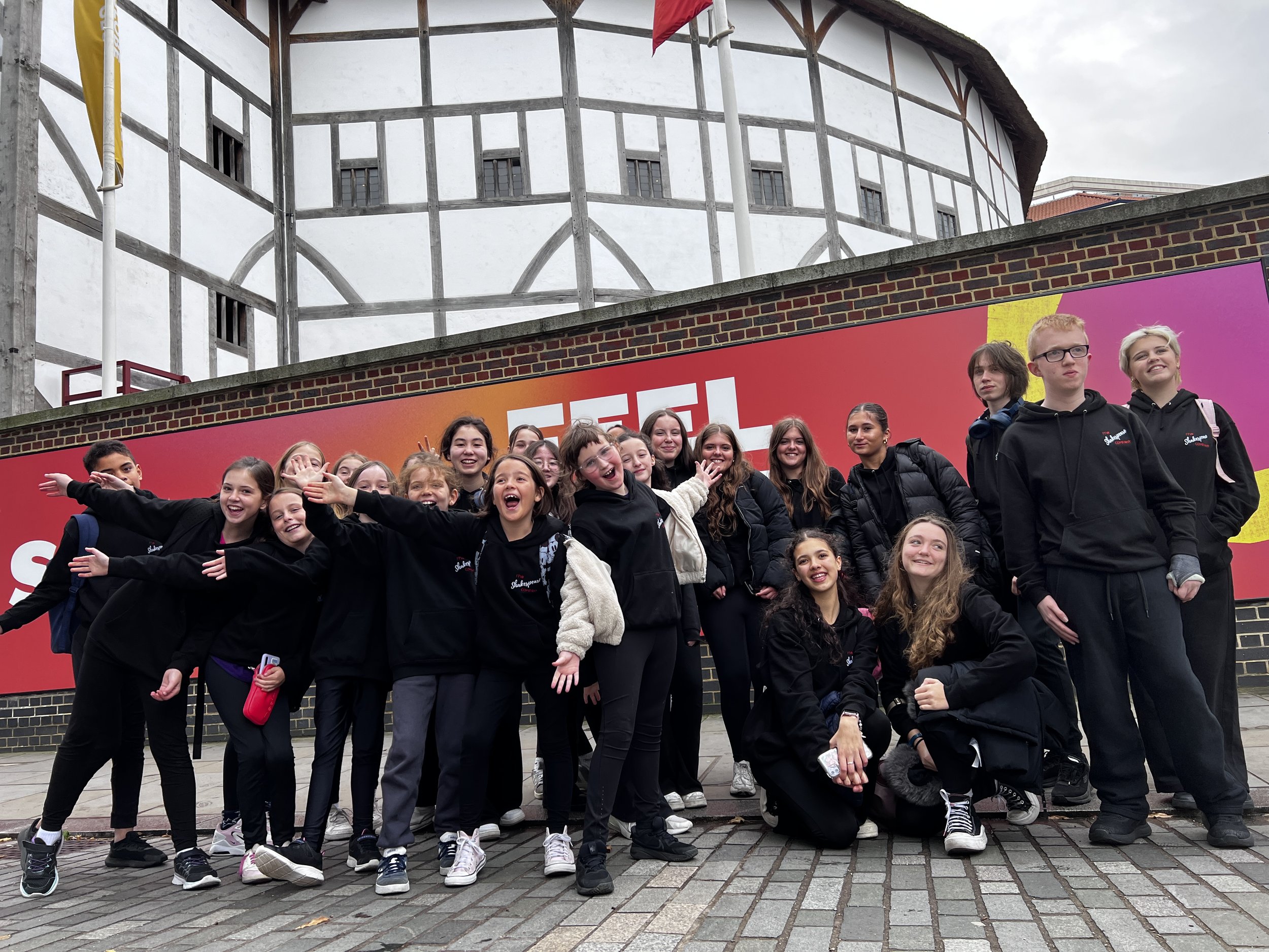 Epic Day Trip to London for our Shakespeare Company
