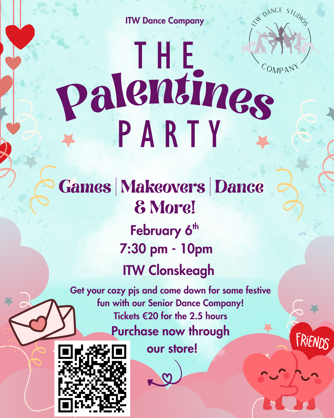 ❤️Pal-entines PJ Party at ITW Clonskeagh ❤️
