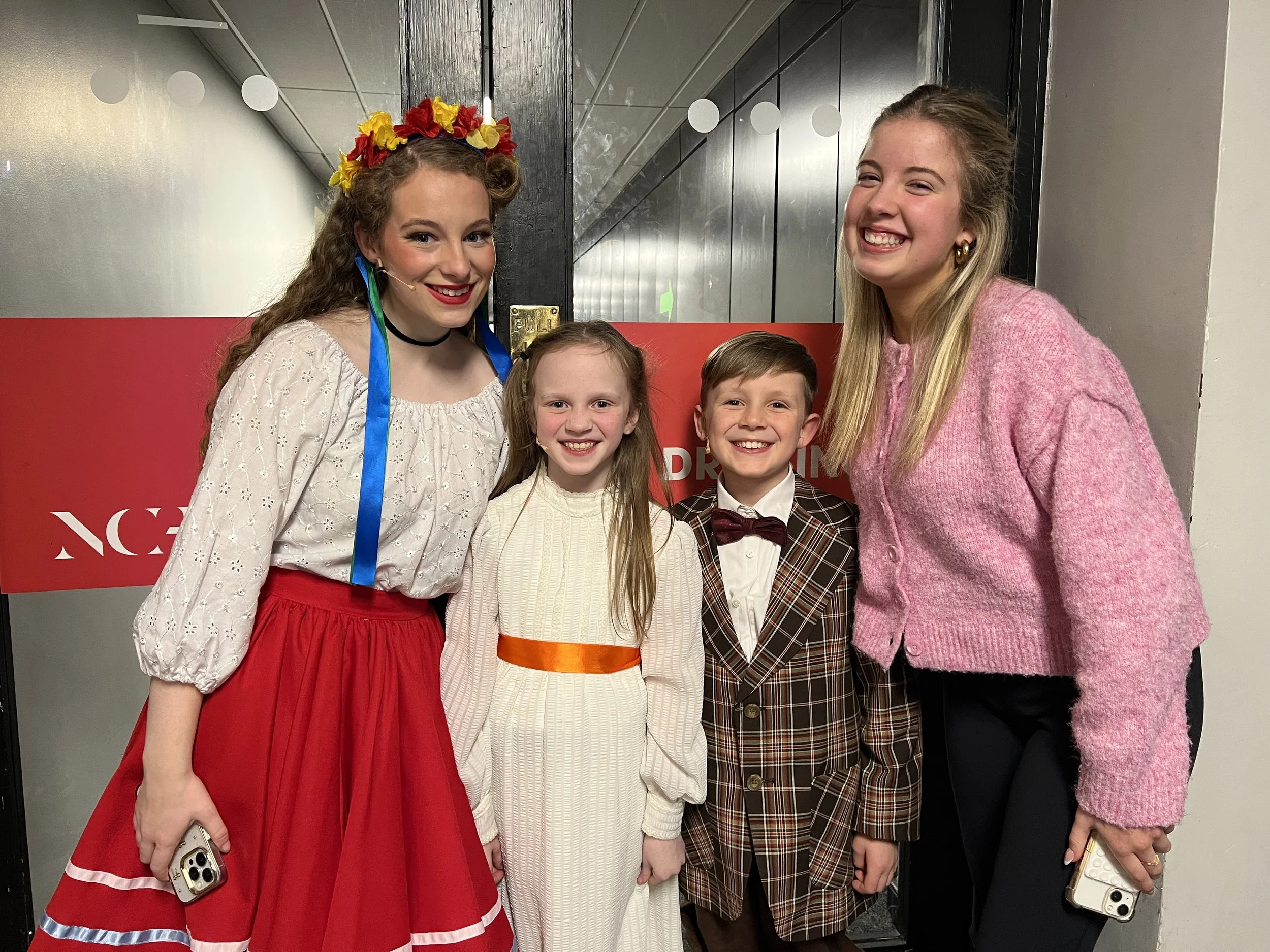 Clare Griffin and Rhys Griffiths in Chitty Chitty Bang Bang in National Concert Hall