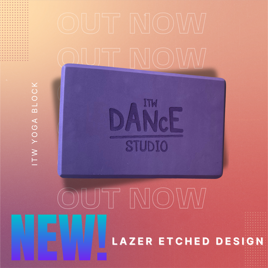 NEW Limited Edition ITW Branded Yoga Block!