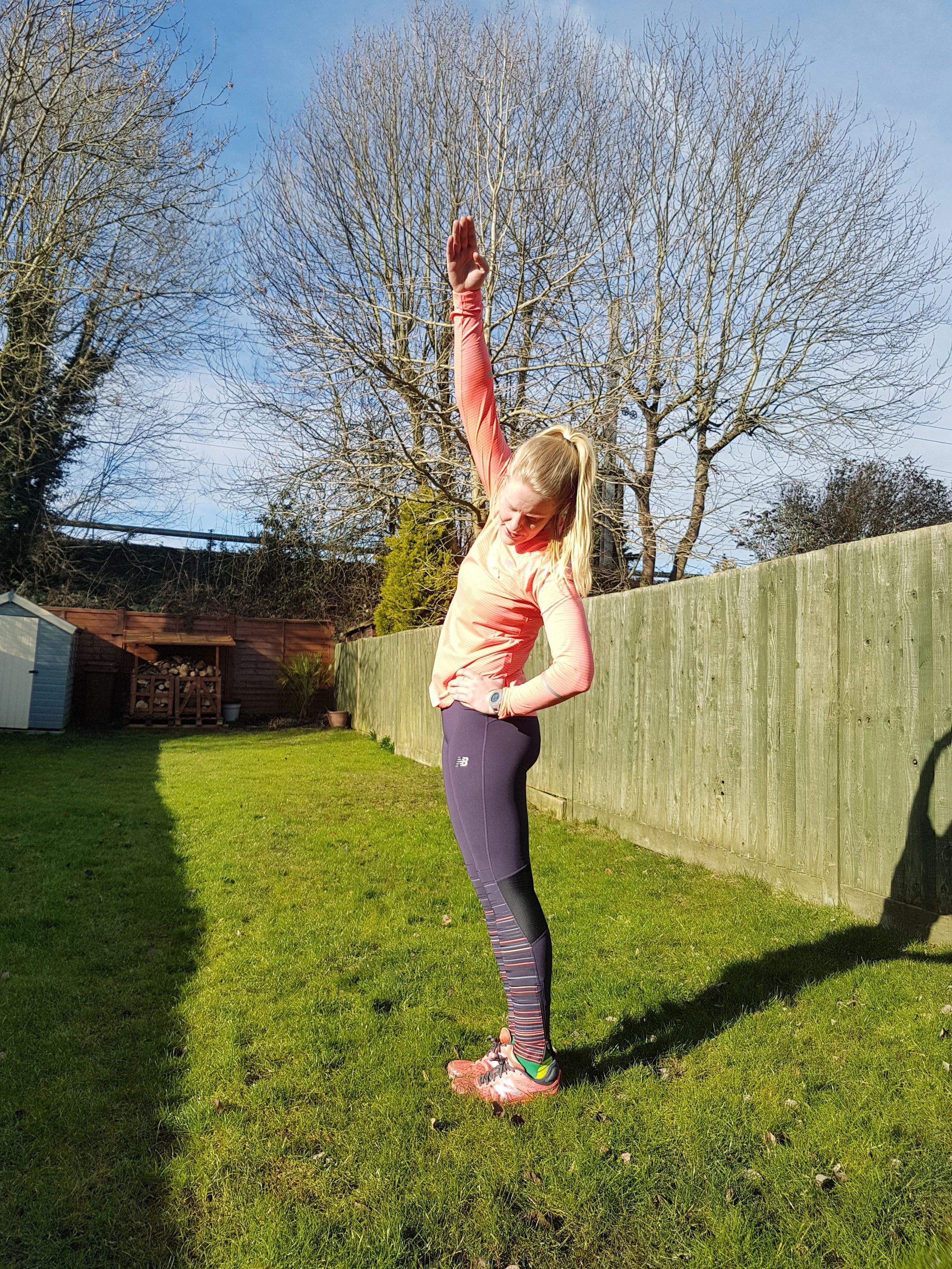 I am loving these New Balance leggings, they are super comfy and were perfect for my long run