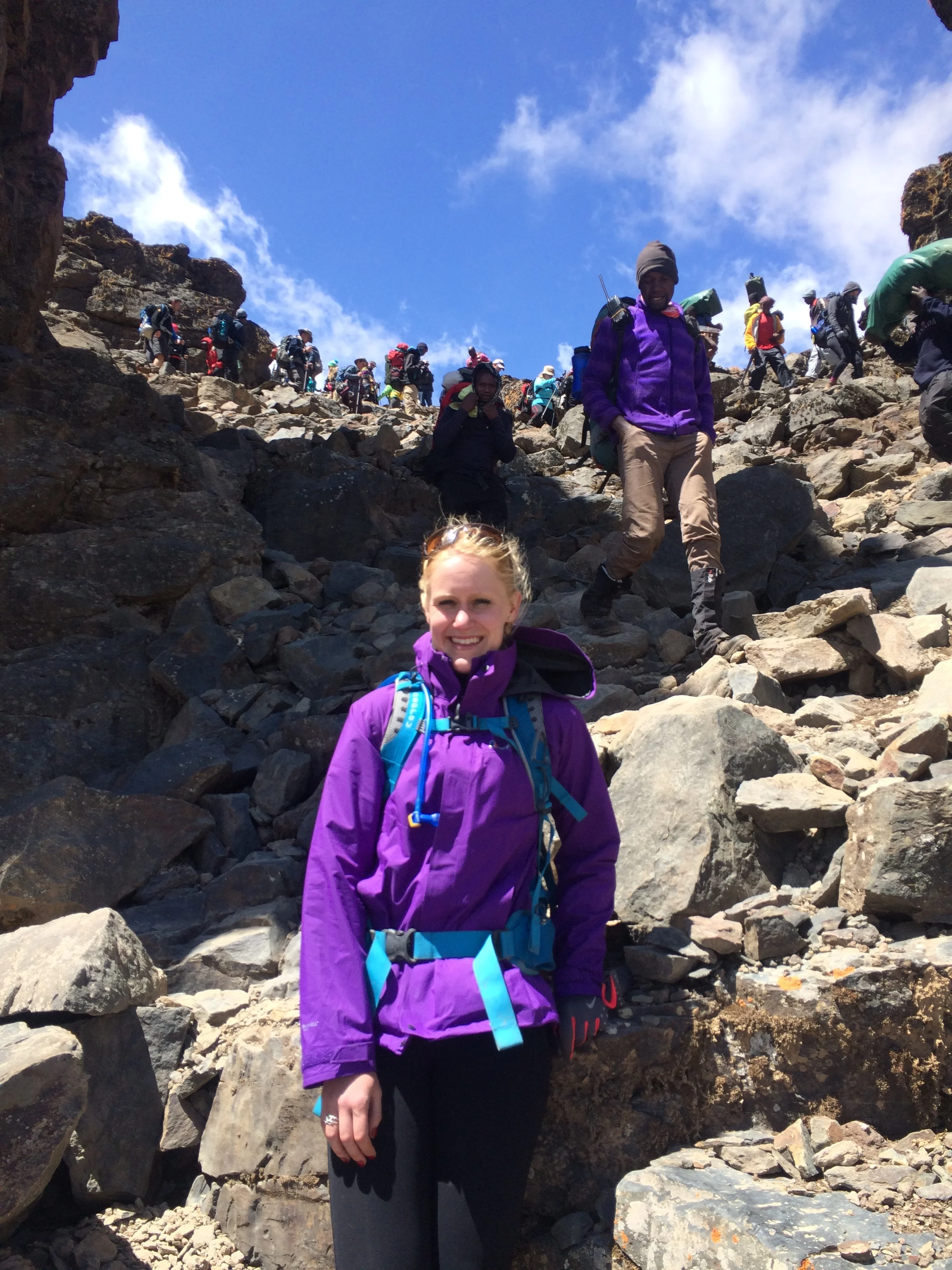 Climbing Kilimanjaro, acclimatisation day