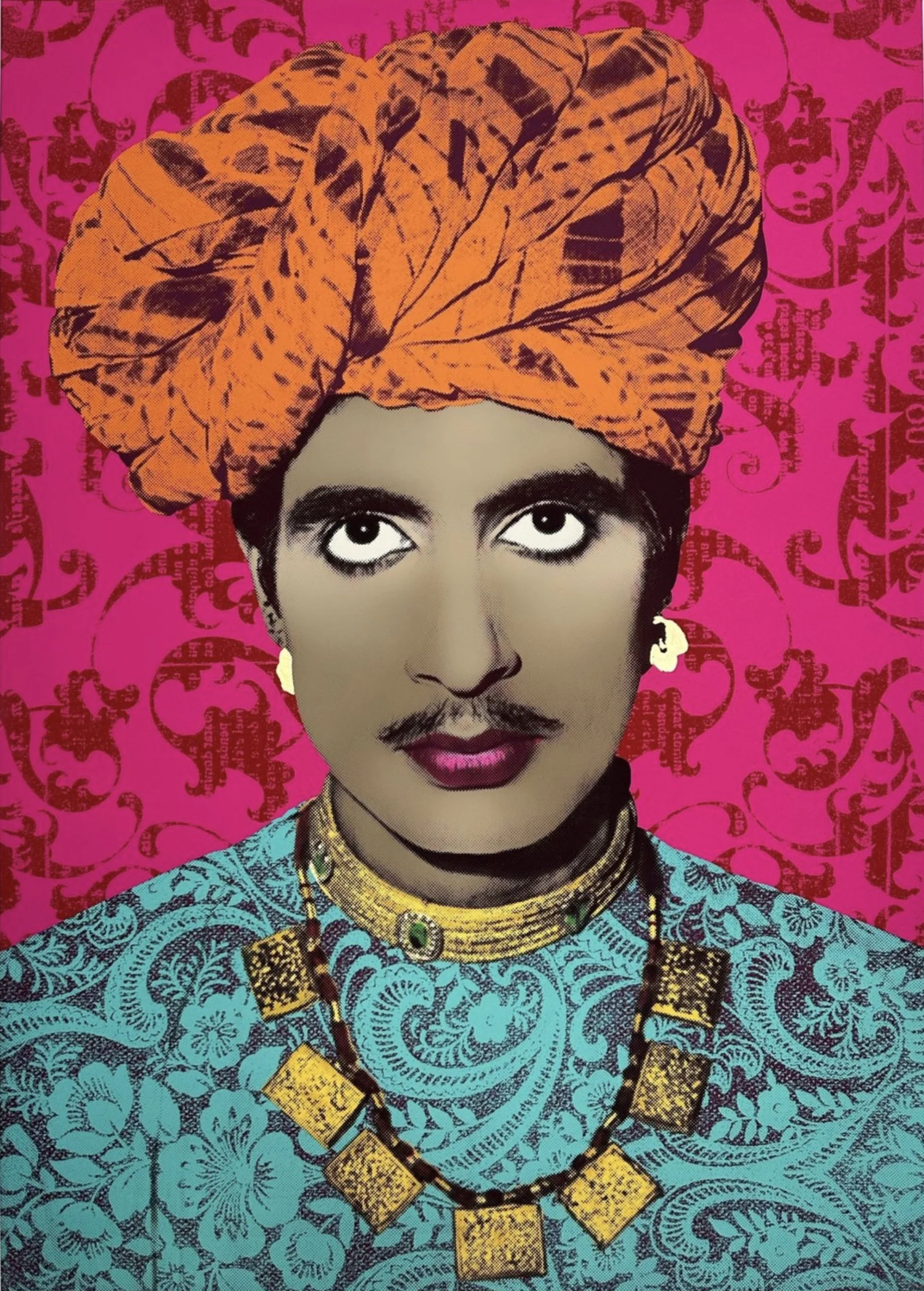 AMITABH BACHCHAN - BURNT ORANGE 