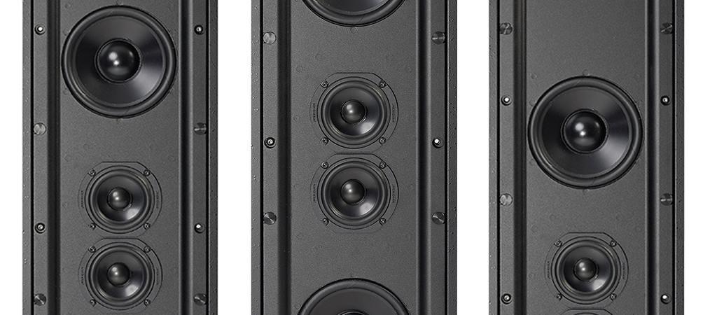 Meridian 'Versatile' DSP640 In Wall Loudspeakers