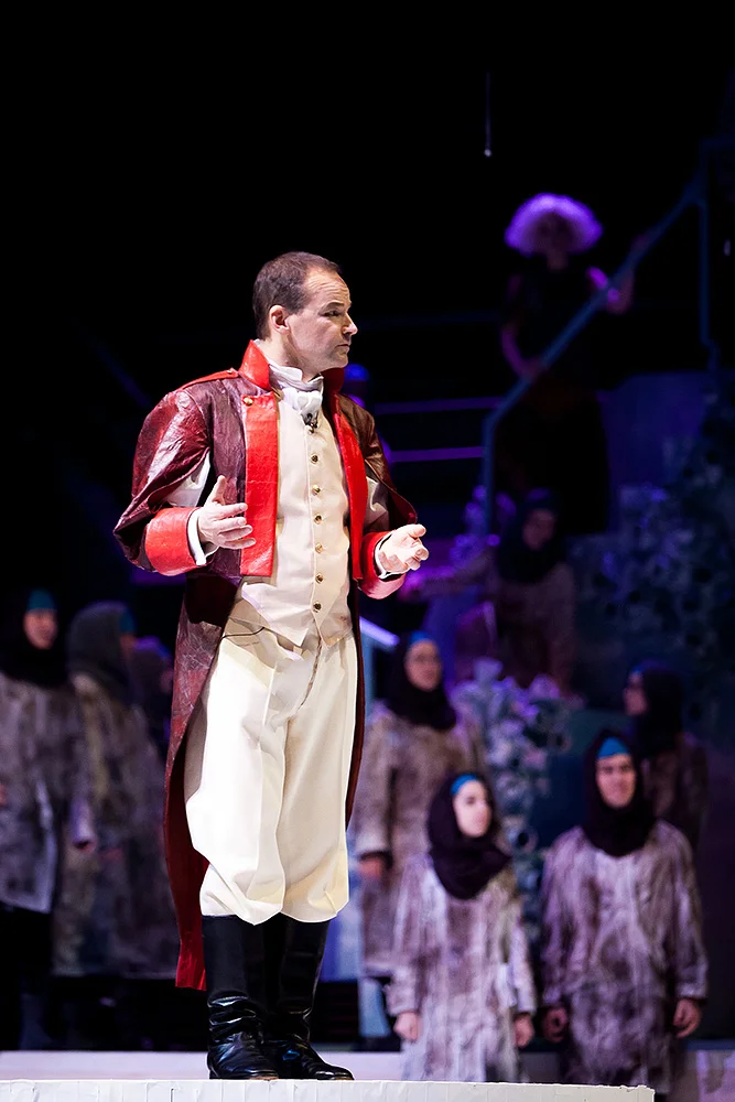 The Tempest, Director: Ville Sandqvist, Conductor: Tuomas Hannikainen. Helsinki, 2015. Performance is one of the anniversary events of Sibelius 150 jubilee year.