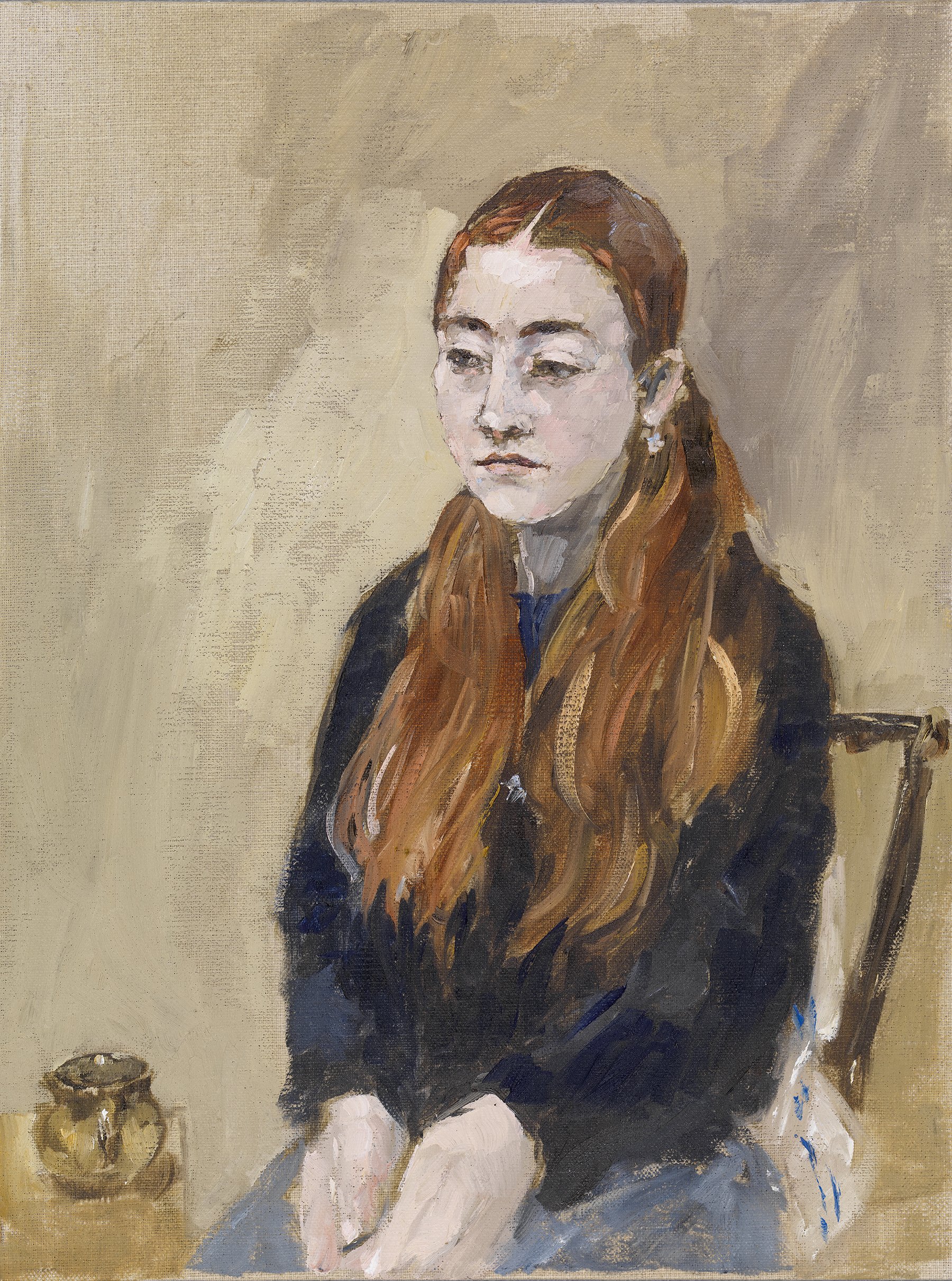 Catriona (2025, oil on linen panel)