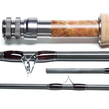 Red Truck Diesel 6wt 9ft Fly Rod, 4 Piece, 690-4 Wood Fly Fishing net -  Handcrafted Custom Fly Fishing net made in the USA