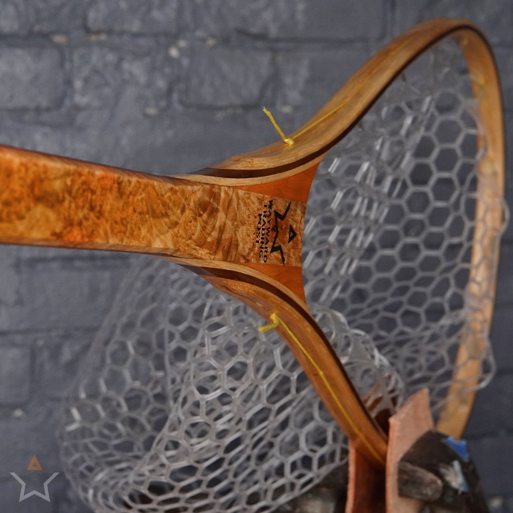 Maple Burl Fat Jake Flyfishing Landing Net (Copy) (Copy)