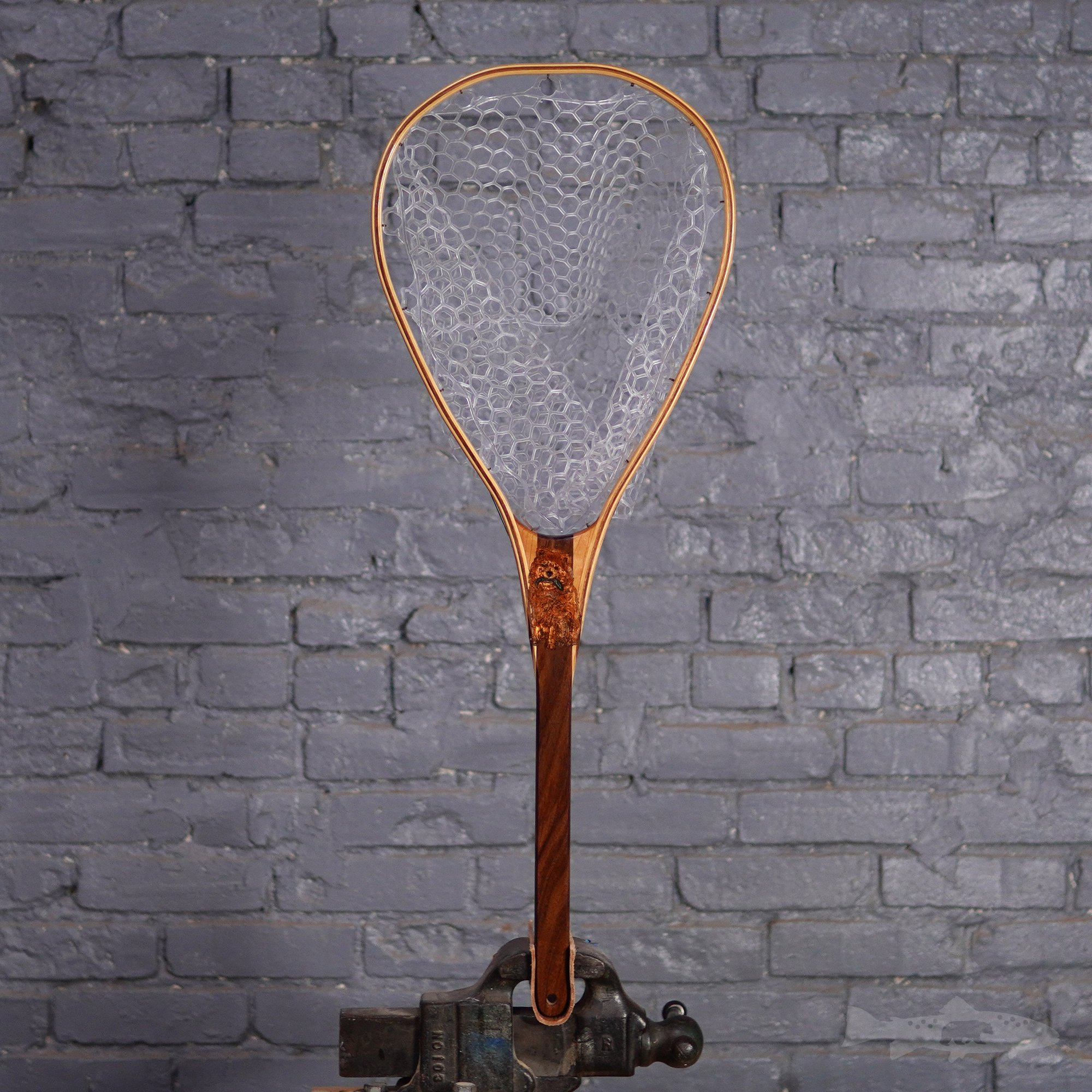 Steal Your Fish Engraved Handcrafted Landing Net - Made in Pennsylvania  Wood Fly Fishing net - Handcrafted Custom Fly Fishing net made in the USA