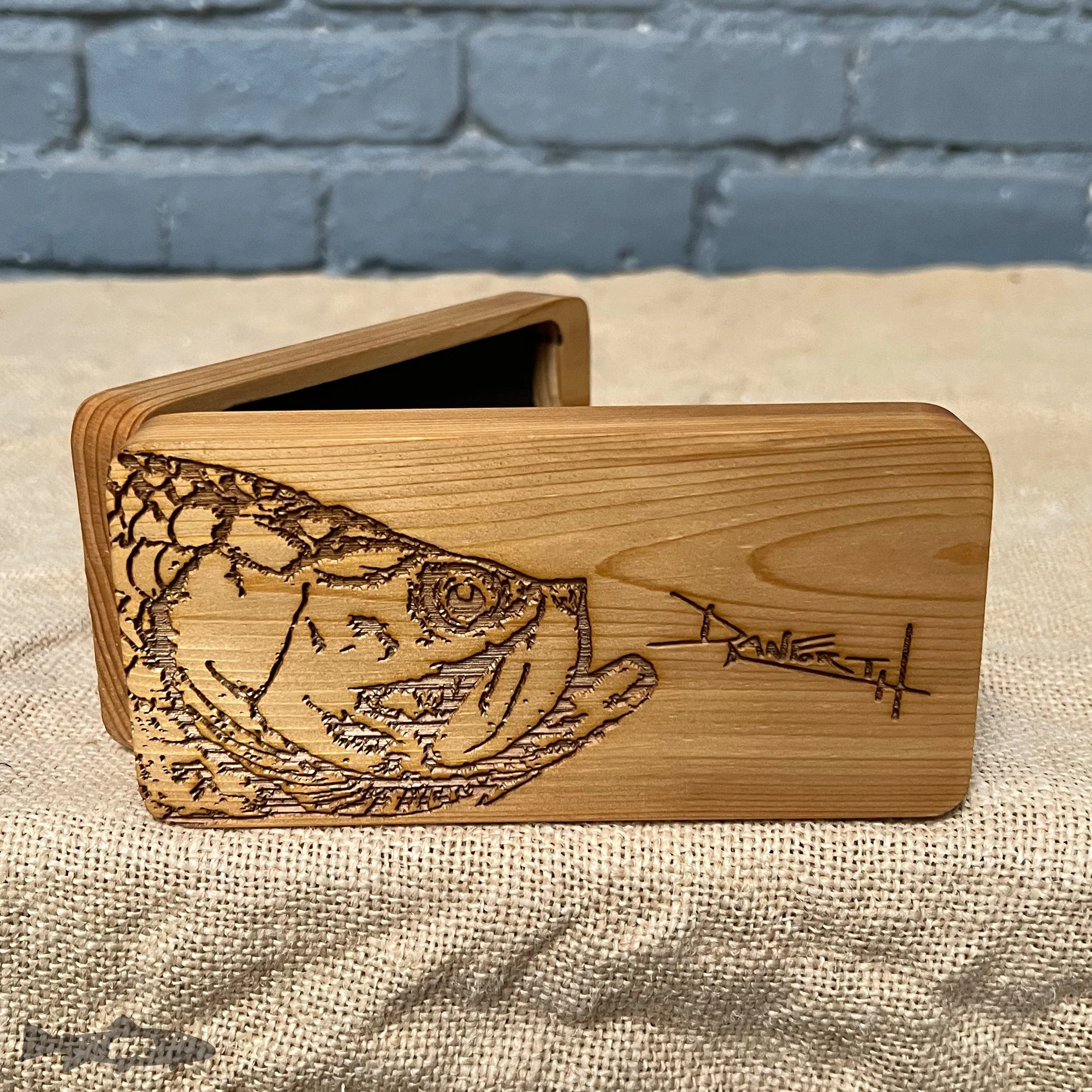 Wooden Fly Box — Wayward Handcrafted Fly Fishing Gear made in