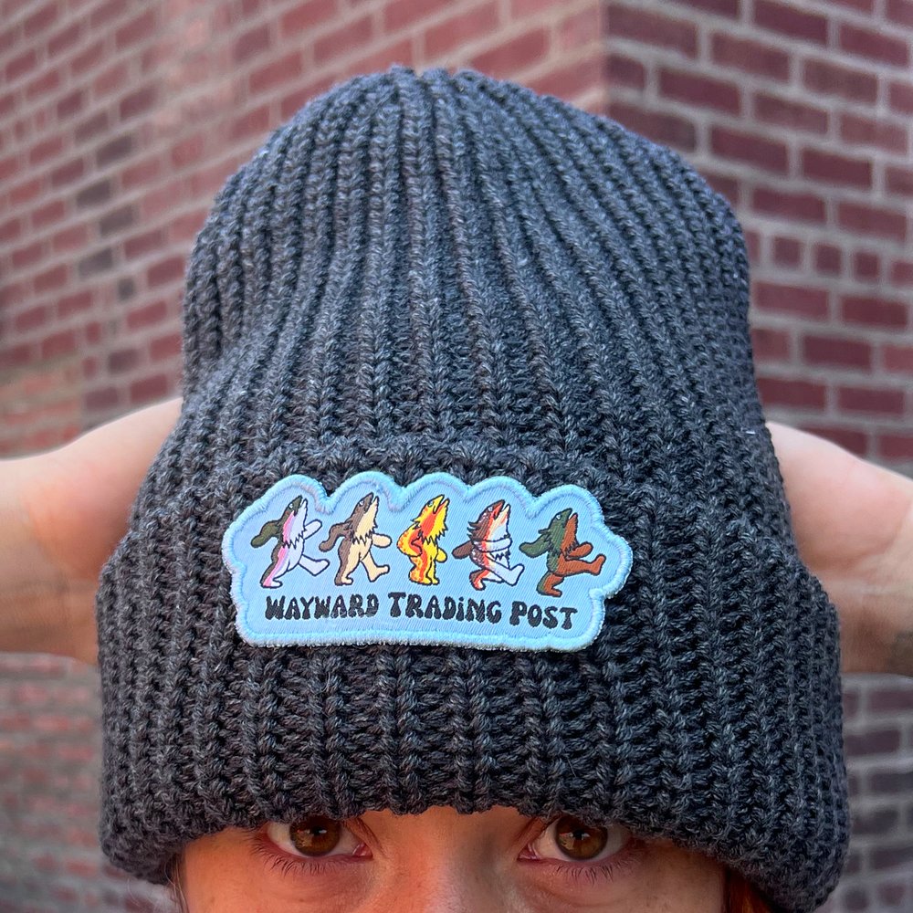 Wayward Trout Fishing Cold Weather Beanie Wood Fly Fishing net -  Handcrafted Custom Fly Fishing net made in the USA